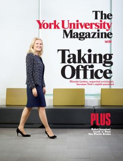 Cover of York University Magazine Fall 2017