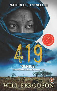 Book cover of 419