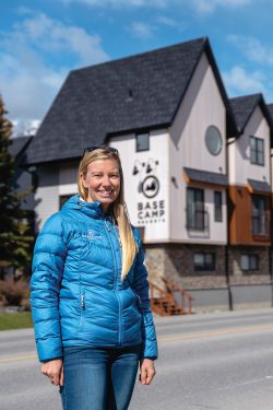 portrait of Sky McLean outdoors