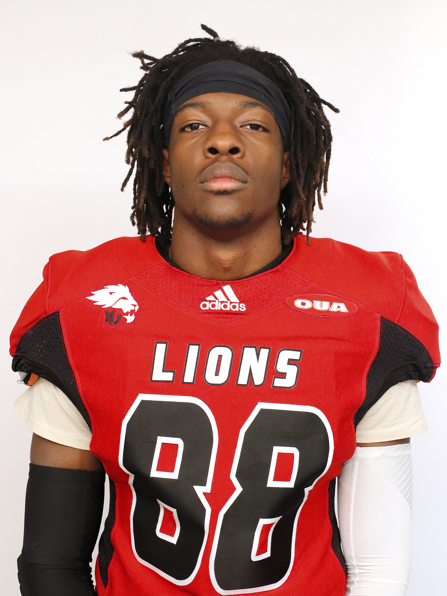 Image of man in York Lions football uniform