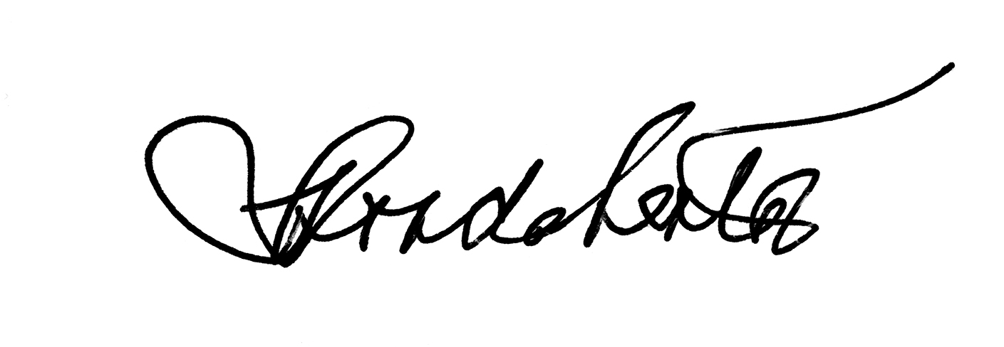 signature of RHONDA L. LENTON, PRESIDENT AND VICE-CHANCELLOR
